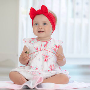 Red newborn hot sale headband