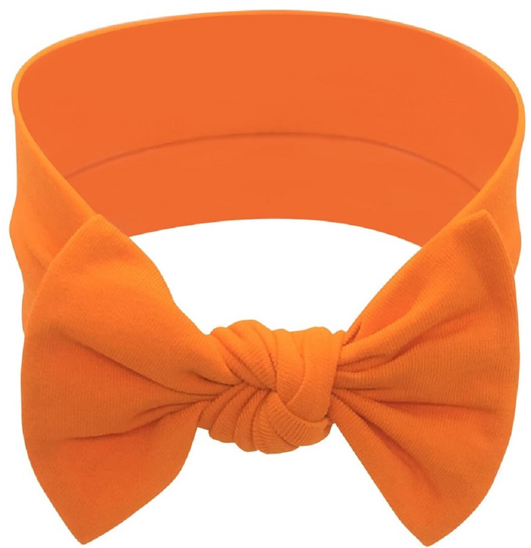 Babygiz Baby Girl Headbands (Orange,1) - Babygiz